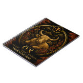 Persoonlijk Zodiac Notitieboek voor het Jaar van d (Linkerzijde)