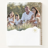 Persoonlijk zolder Foto Gratitude Journal Notitieboek (Achterkant)