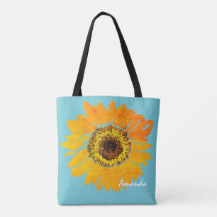 Persoonlijk zonnebloem Tas