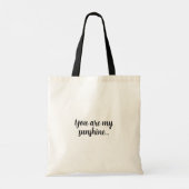 Persoonlijk Zonpatroon  Tote Bag (Achterkant)
