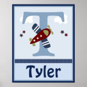 Persoonlijk zoomen langs het Poster van het vliegt (Voorkant)