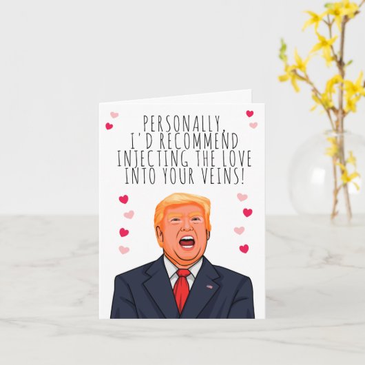 Persoonlijk zou ik aanbevelen om de liefde erin te kaart (Gele Bloem)