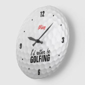 Persoonlijk zou ik liever golfen grote klok (Hoek)