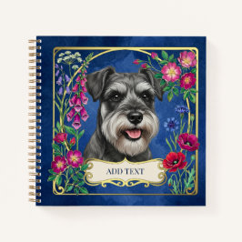 Persoonlijk zout & peper Schnauzer notitieboek