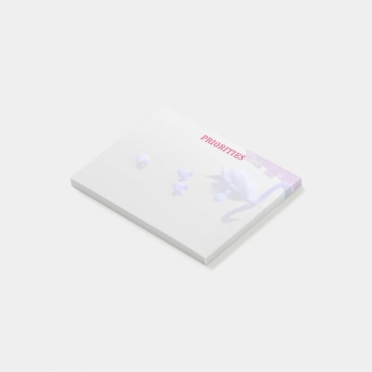 Persoonlijk Zwanenmeer Post-it® Notes (Schuin)