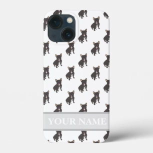 Persoonlijk zwart Brindle Frenchie Dog Case-Mate iPhone Case