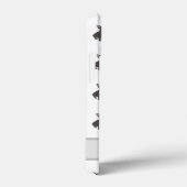 Persoonlijk zwart Brindle Frenchie Dog Case-Mate iPhone Case (Achterkant / Rechts)