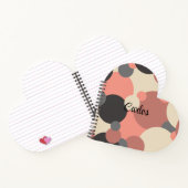 Persoonlijk zwart-rood hart notitieboek (Binnen)