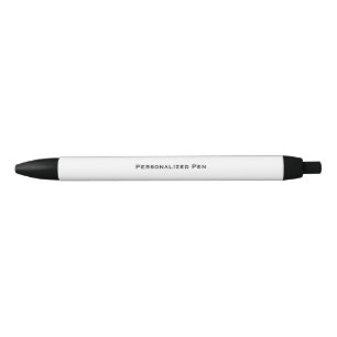 Persoonlijk zwart zwarte inkt pen