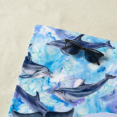 Persoonlijk zwemmen met de dolfijnen strandlaken (In situ)