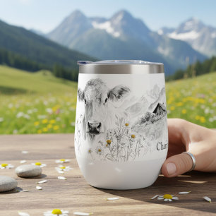 Persoonlijk Zwitsers Alpenkoe Cottage Cadeau
