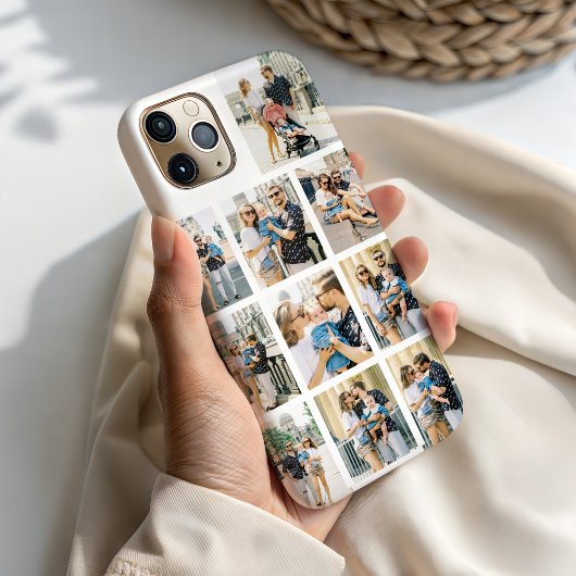Persoonlijke 10 foto-collage Case-Mate iPhone case