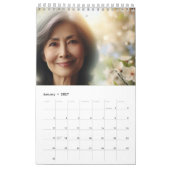 Persoonlijke 12 maanden familiezegen foto's kalender (Jan 2027)