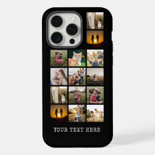 Persoonlijke 14 foto collage iPhone 15 pro max case