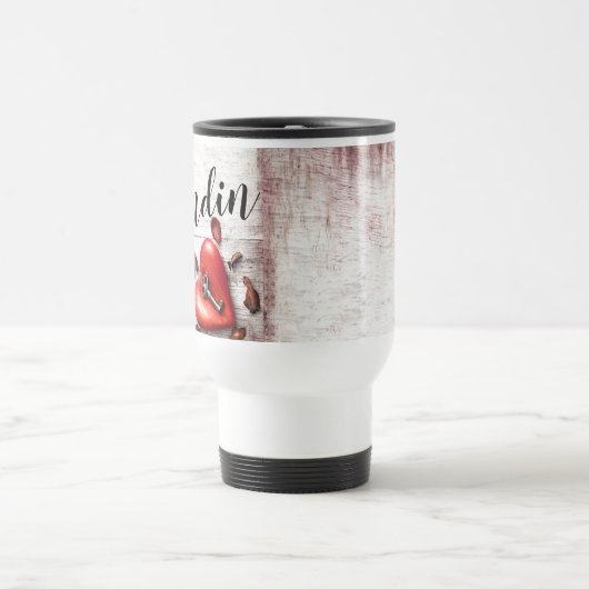 Persoonlijke 15 ounce koffie-mok Landtroep - Sleut Reisbeker (Center)