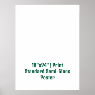 Persoonlijke 18"x24" standaard semi-glossy afdruk poster