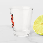 Persoonlijke 18e verjaardag shot glas (Rechts)
