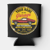 Persoonlijke 1967 Fastback Rode Klassieke Autogara Blikjeskoeler (Voorkant)