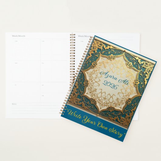 Persoonlijke 2026 Bloemige Planner (Display)