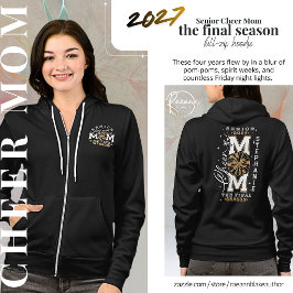Persoonlijke 2027 Senior Cheer Moeder Hoodie