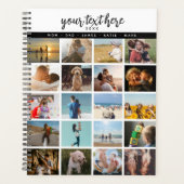 Persoonlijke 20 foto-liefdesherinneringen planner (Voorkant)