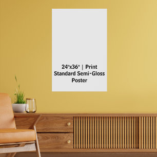 Persoonlijke 24"x36" standaard semi-glans poster