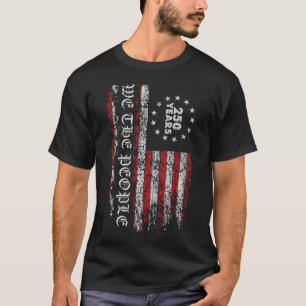 Persoonlijke 250 Jaar Patriottische Amerikaanse Vl T-shirt
