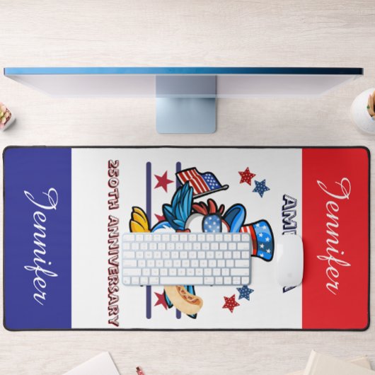 Persoonlijke 250e USA Semiquincentennial Bureaumat