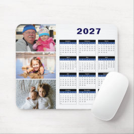 Persoonlijke 3 Foto 2027 Agenda Muismat