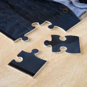 Persoonlijke 3-foto collage Zwarte Moeder Geschat Legpuzzel (Zijkant)