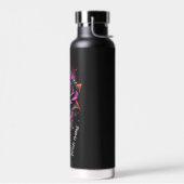 Persoonlijke 3D Roos Waterfles (Links)