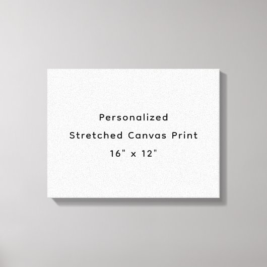 Persoonlijke 40 x 30 cm canvas print met spanframe (Voorkant)
