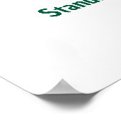 Persoonlijke 40x50cm standaard halfglans poster (Hoek)