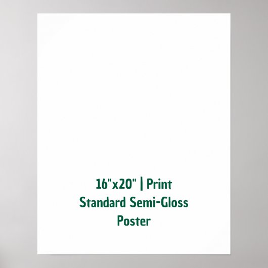 Persoonlijke 40x50cm standaard halfglans poster (Voorkant)