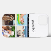 Persoonlijke 4 foto-liefdesherinneringen voor de f Case-Mate iPhone case (Achterkant (horizontaal))