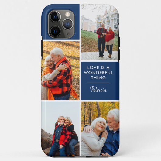 Persoonlijke 4 fotoliefhebbers zijn geweldig Case-Mate iPhone case (Achterkant)