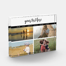 Persoonlijke 4 herinneringen aan de fotoserie fotoblokken