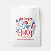 Persoonlijke 4 juli BBQ Bedankzakje (Voorkant)