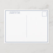 Persoonlijke 4 juli-patriottische jachthond briefkaart (Achterkant)