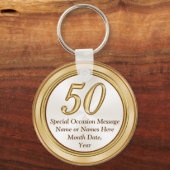 Persoonlijke 50e reünie geeft Sleutelhangers (Voorkant)