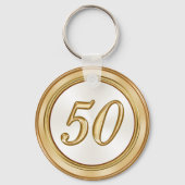 Persoonlijke 50e reünie geeft Sleutelhangers (Achterkant)