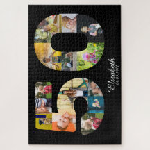 Persoonlijke 50e verjaardag Foto Collage 14 Afbeel