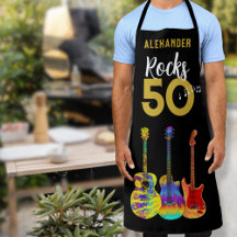 Persoonlijke 50e verjaardag Gitaar Rocks 50