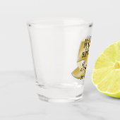 Persoonlijke 50ste verjaardag shot glas (Links)