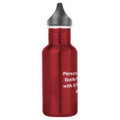 Persoonlijke 532 ml waterfles  (Links)