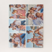 Persoonlijke 5-foto collage legpuzzel (Verticaal)