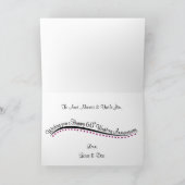 Persoonlijke 60th Wedding Jubileum Kaart (Binnen)