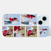 Persoonlijke 6 foto-collage Case-Mate iPhone case (Achterkant (horizontaal))