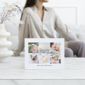 Persoonlijke 6 foto's Universele Groeten Ansichtka Briefkaart