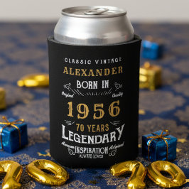 Persoonlijke 70e verjaardag 1956 Vintage Legendari Blikjeskoeler